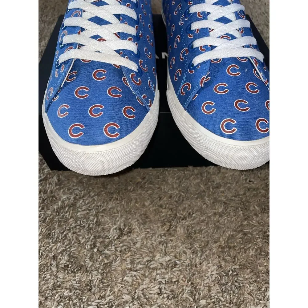 Row One Chicago Cubs Blue Shoes Sneakers Men's 13 Women's 14.5 MLB Baseball
